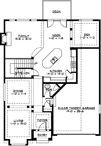 Main Floor Plan: 88-324