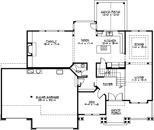 Main Floor Plan: 88-330