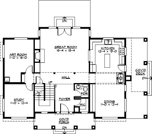 Main Floor Plan: 88-341