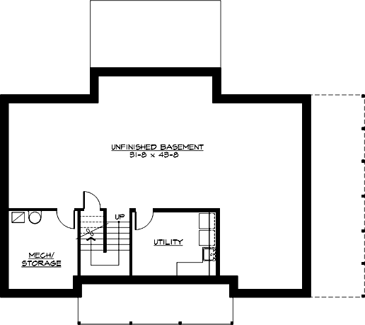 Lower Floor Plan: 88-342