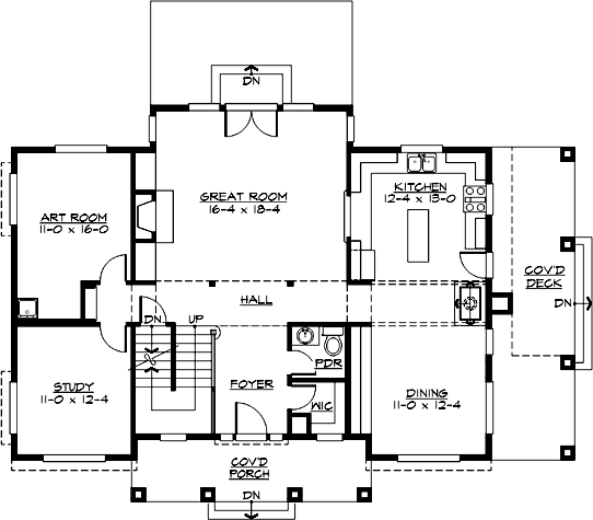 Main Floor Plan: 88-342