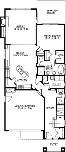 Main Floor Plan: 88-352