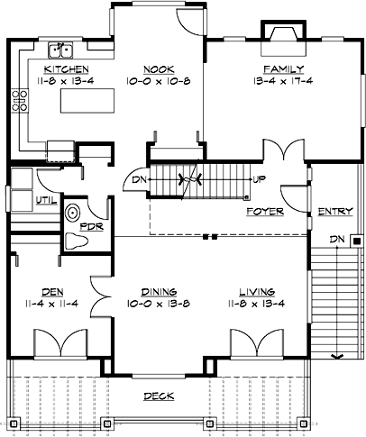 Main Floor Plan: 88-356