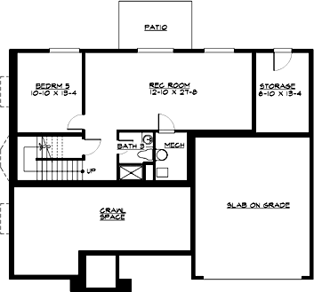 Lower Floor Plan: 88-378