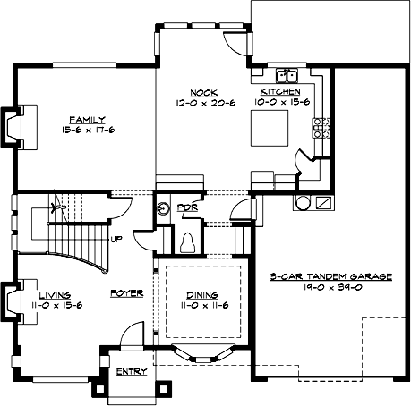 Main Floor Plan: 88-379