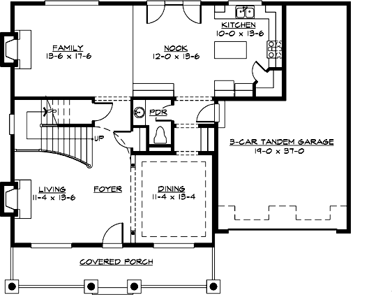 Main Floor Plan: 88-382