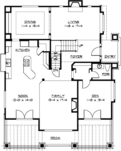 Main Floor Plan: 88-397