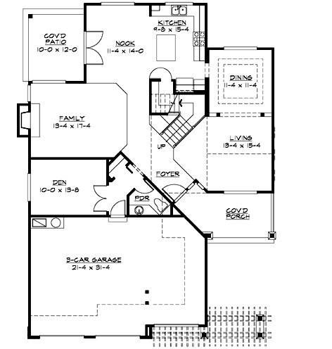 Main Floor Plan: 88-408