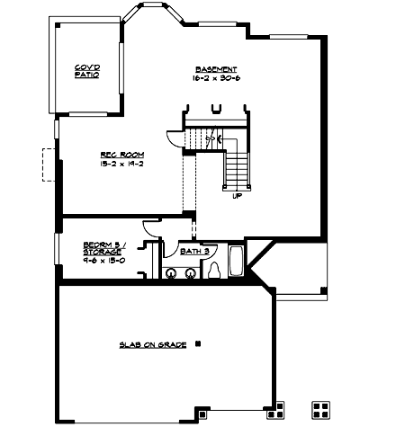 Lower Floor Plan: 88-418