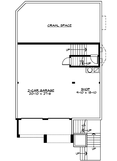 Lower Floor Plan: 88-426