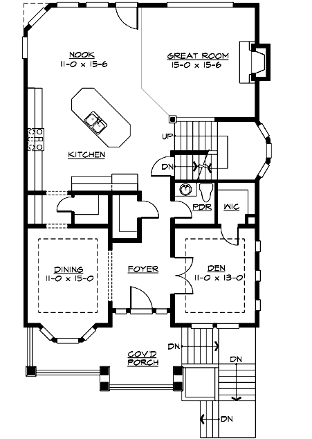 Main Floor Plan: 88-426