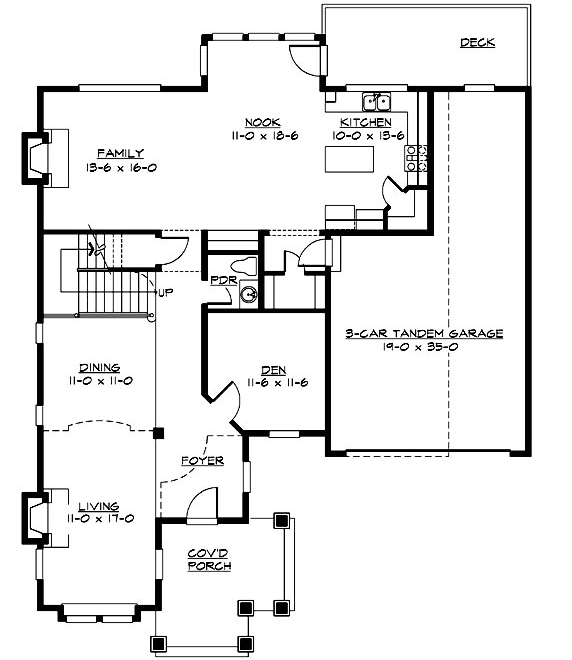 Main Floor Plan: 88-431