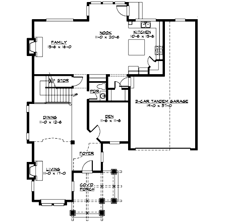 Main Floor Plan: 88-433