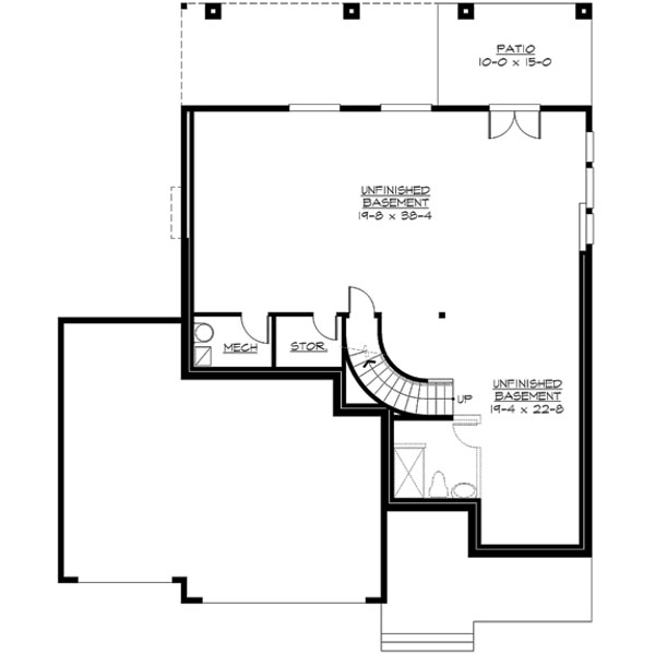 Lower Floor Plan: 88-440