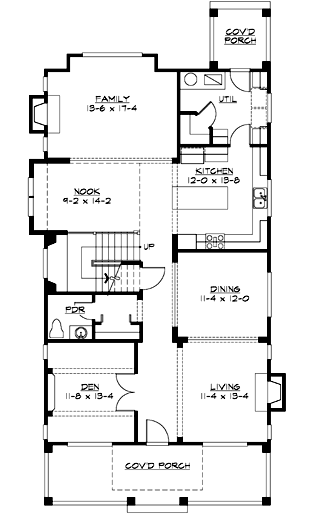 Main Floor Plan: 88-442