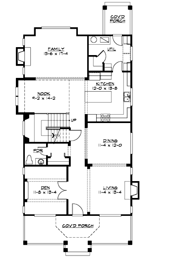 Main Floor Plan: 88-443