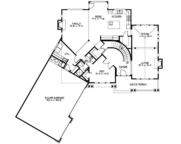 Main Floor Plan: 88-469