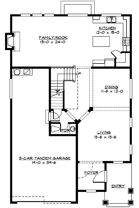 Main Floor Plan: 88-482