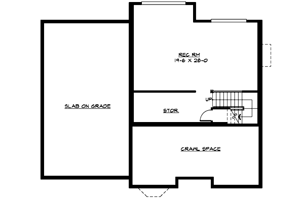 Lower Floor Plan: 88-492