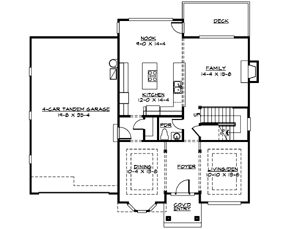 Main Floor Plan: 88-492