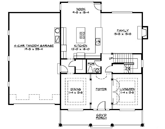 Main Floor Plan: 88-493