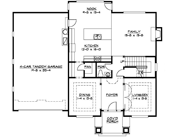 Main Floor Plan: 88-495