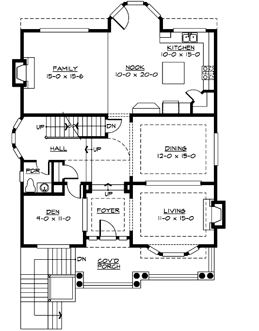 Main Floor Plan: 88-499