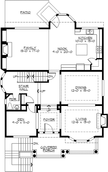 Main Floor Plan: 88-501