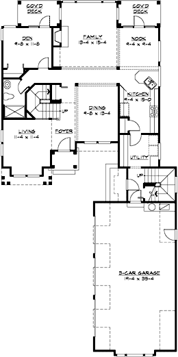 Main Floor Plan: 88-503