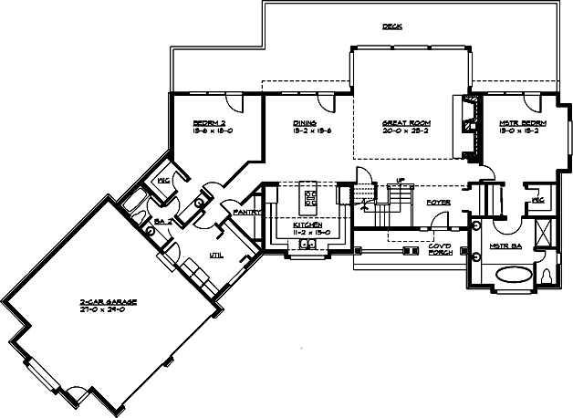 Main Floor Plan: 88-513