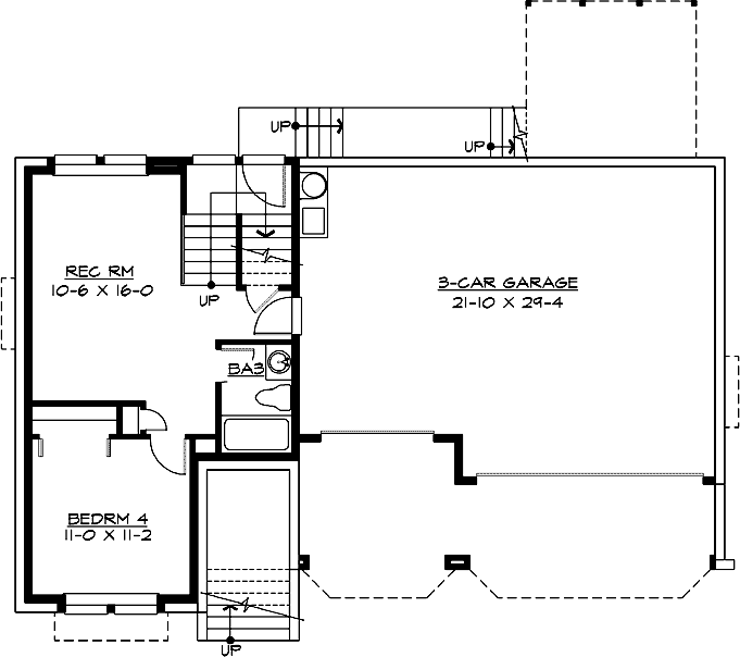 Lower Floor Plan: 88-517