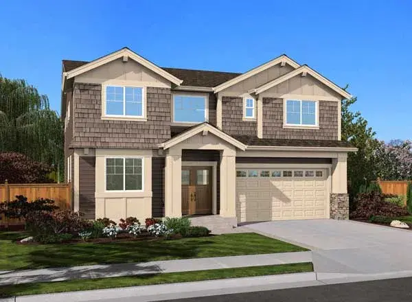 Hampton house plans 88-531 - front exterior, 3,097 sq ft, 4 bed, 2 bath house plans | Monster House Plans