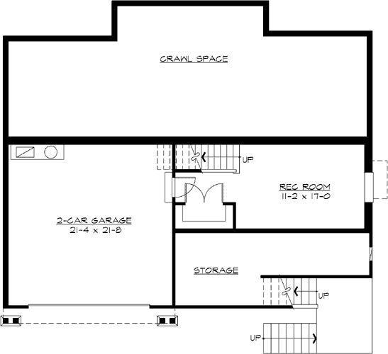 Lower Floor Plan:88-542