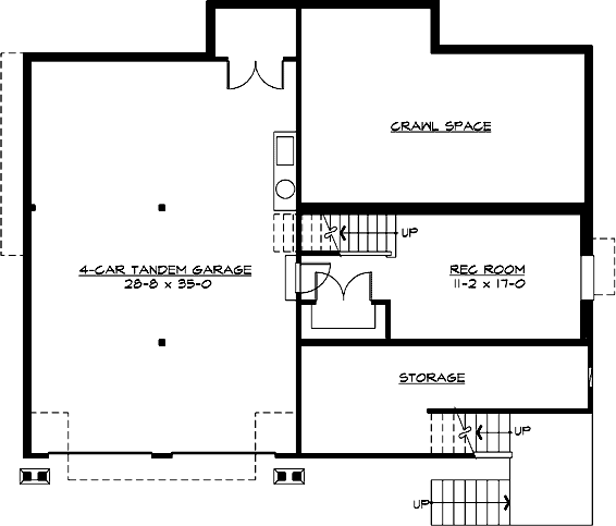 Lower Floor Plan: 88-544