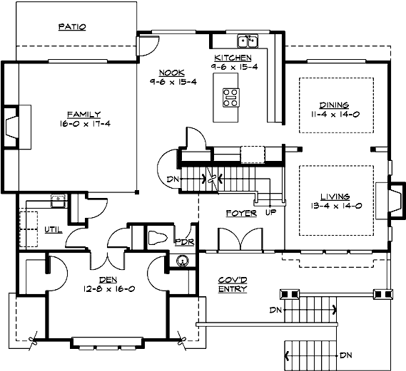 Main Floor Plan: 88-544