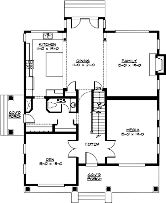 Main Floor Plan: 88-547