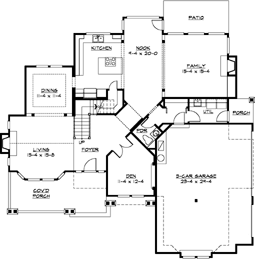 Main Floor Plan: 88-559