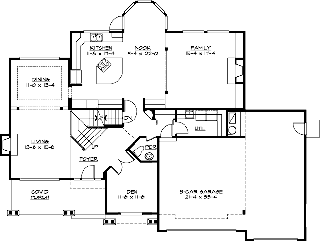 Main Floor Plan: 88-560
