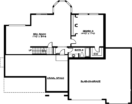 Lower Floor Plan: 88-561