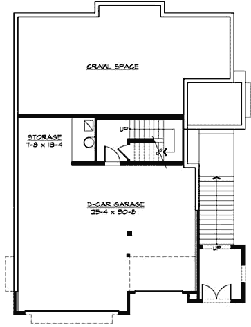 Lower Floor Plan: 88-563