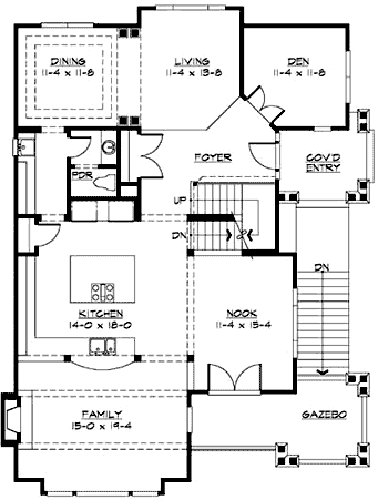 Main Floor Plan: 88-563