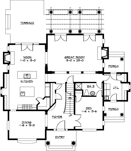 Main Floor Plan: 88-566