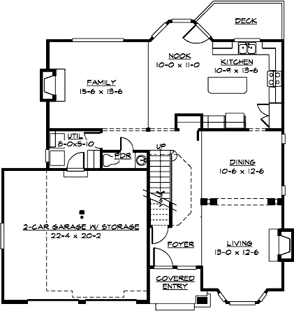 Main Floor Plan: 88-569