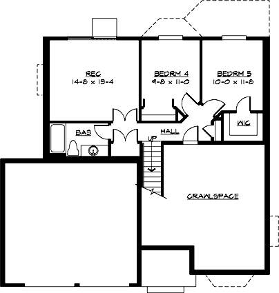 Lower Floor Plan: 88-570
