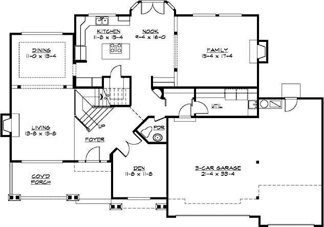 Main Floor Plan: 88-575