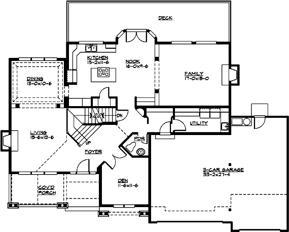 Main Floor Plan: 88-576