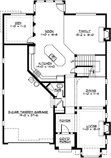 Main Floor Plan: 88-583
