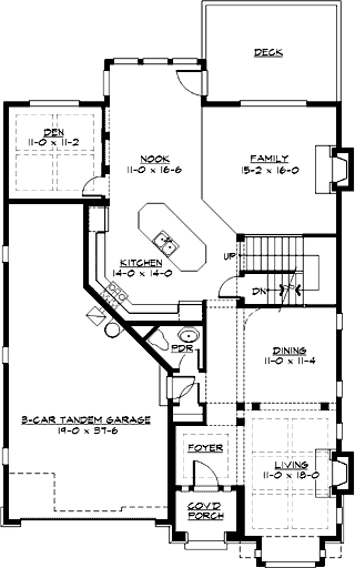 Main Floor Plan: 88-584