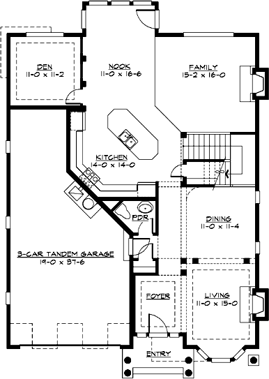 Main Floor Plan: 88-585