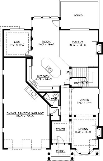 Main Floor Plan: 88-586